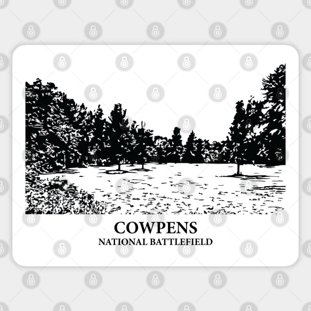 Cowpens National Battlefield Sticker by Lakeric